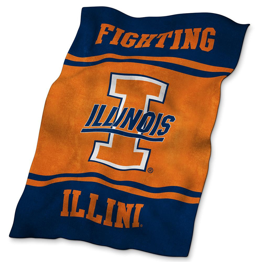 Illinois Fighting Illini NCAA UltraSoft Blanket