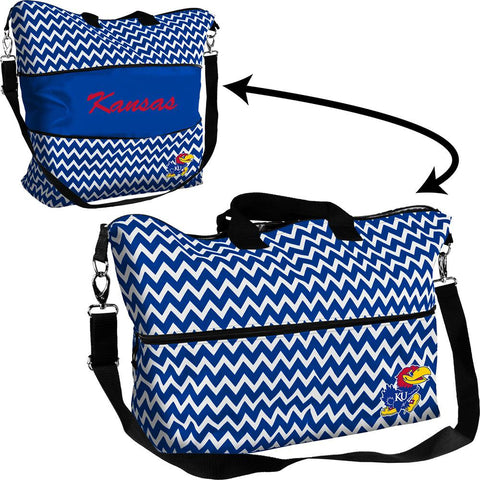 Kansas Jayhawks NCAA Expandable Tote Bag
