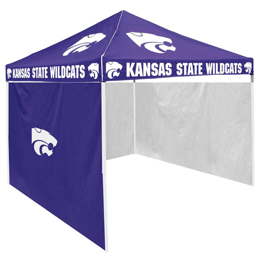 Kansas State Wildcats NCAA Colored 9'x9' Tailgate Tent With Side Wall