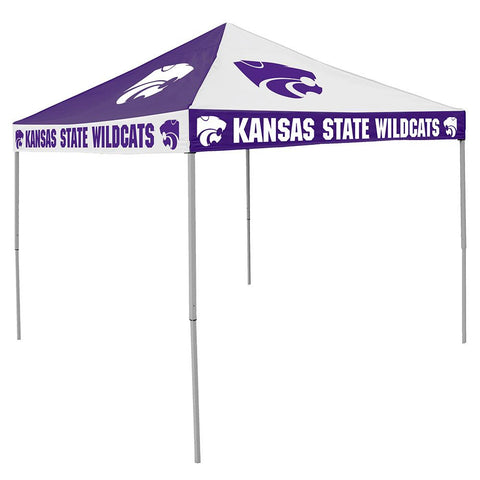Kansas State Wildcats NCAA 9' x 9' Checkerboard Color Pop-Up Tailgate Canopy Tent