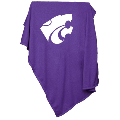 Kansas State Wildcats NCAA Sweatshirt Blanket Throw