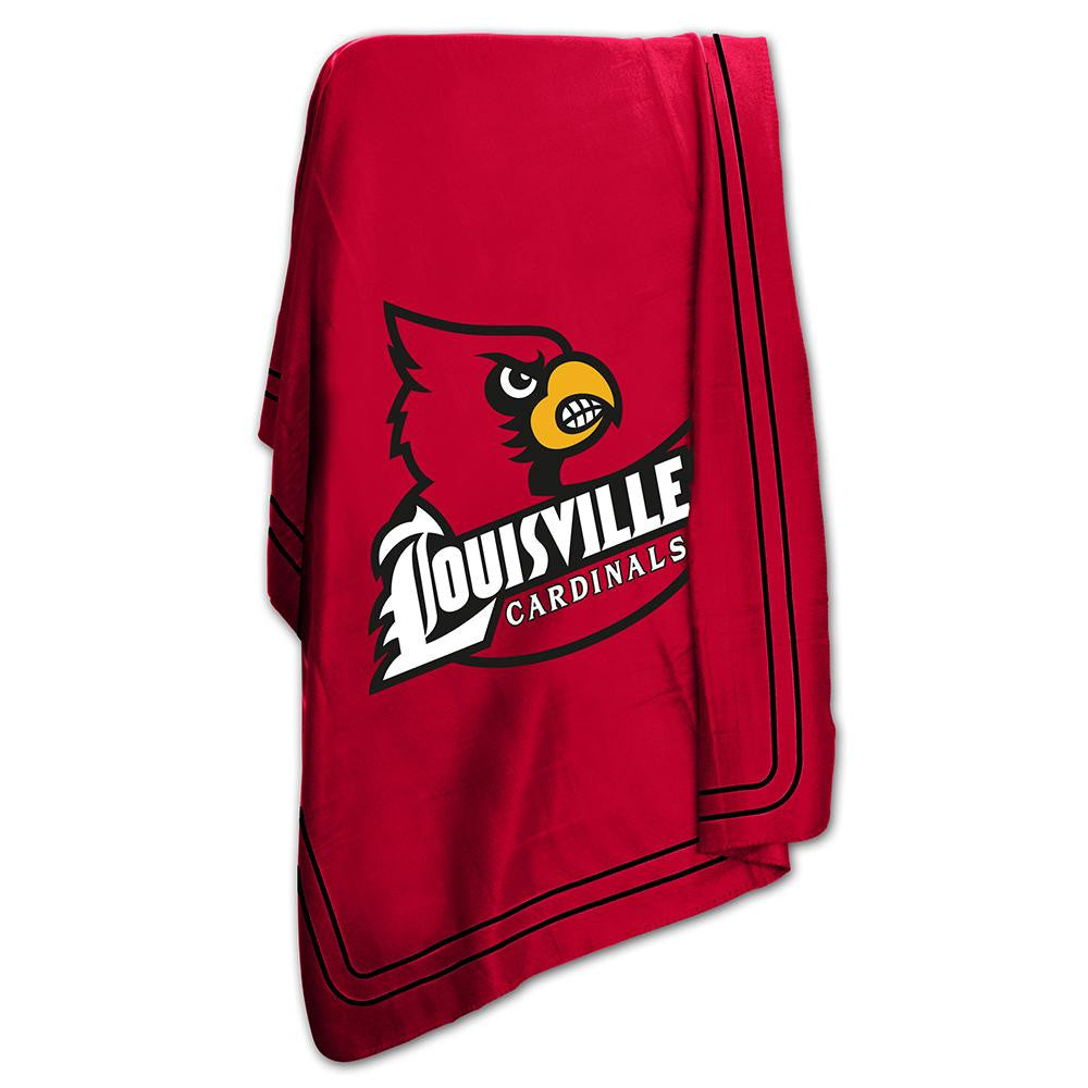 Louisville Cardinals NCAA Classic Fleece Blanket