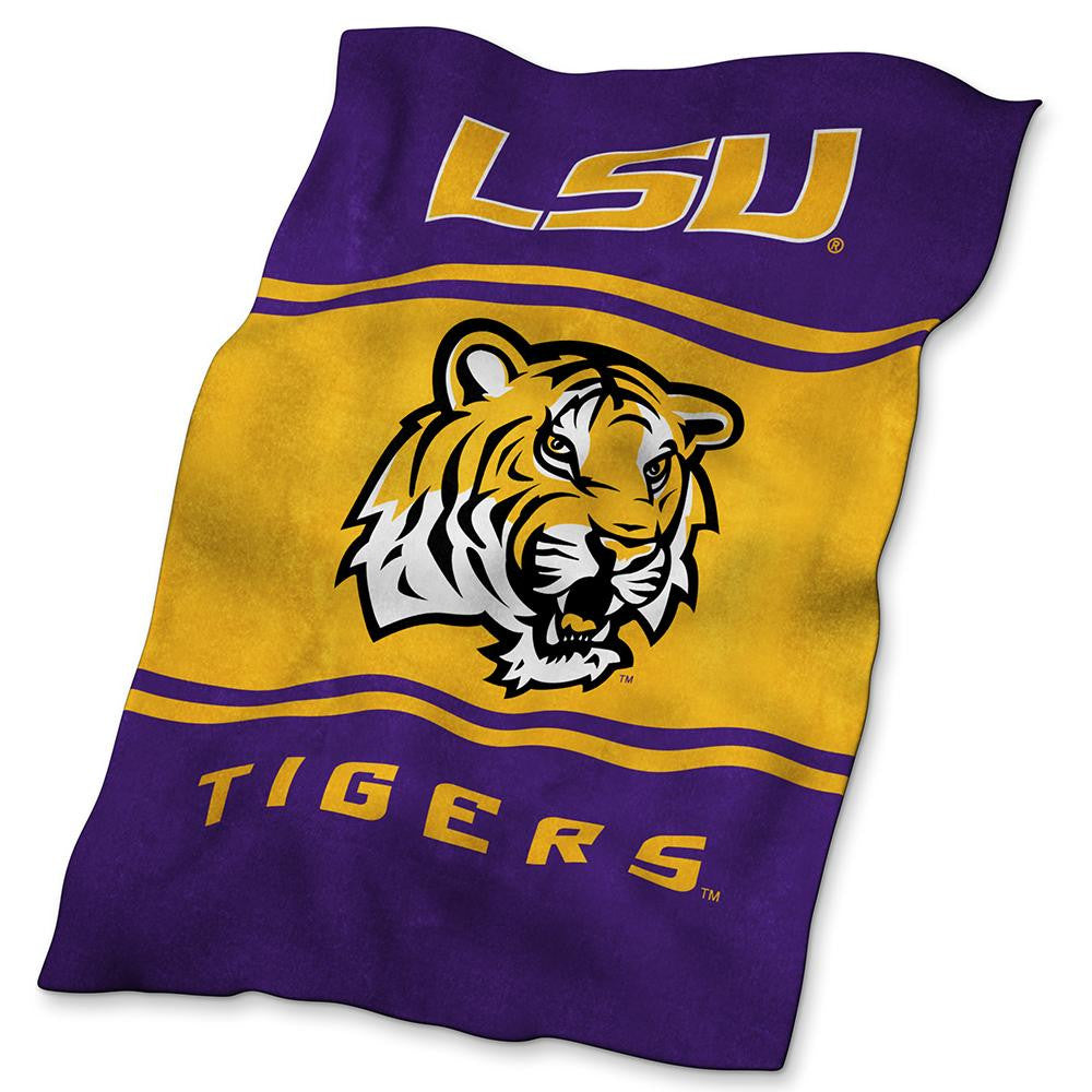 LSU Tigers NCAA UltraSoft Blanket