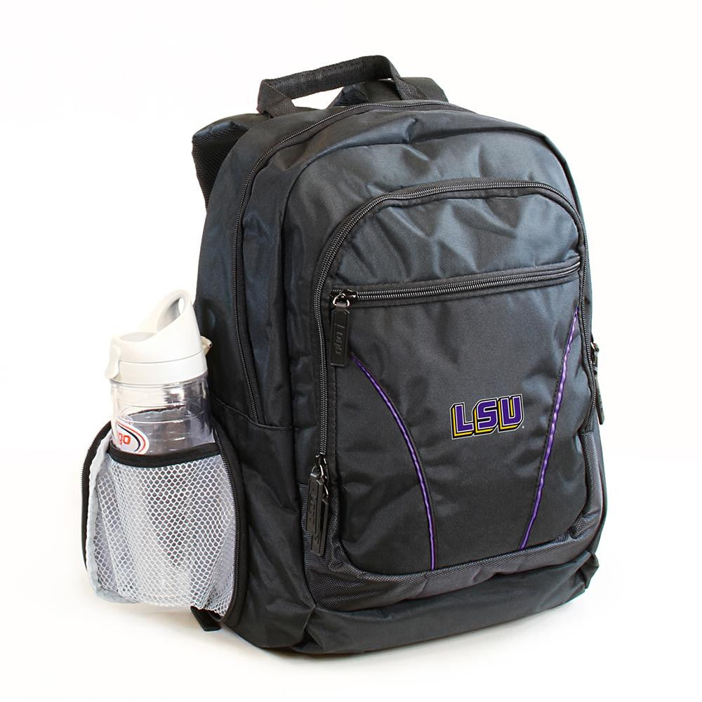 LSU Tigers NCAA 2-Strap Stealth Backpack