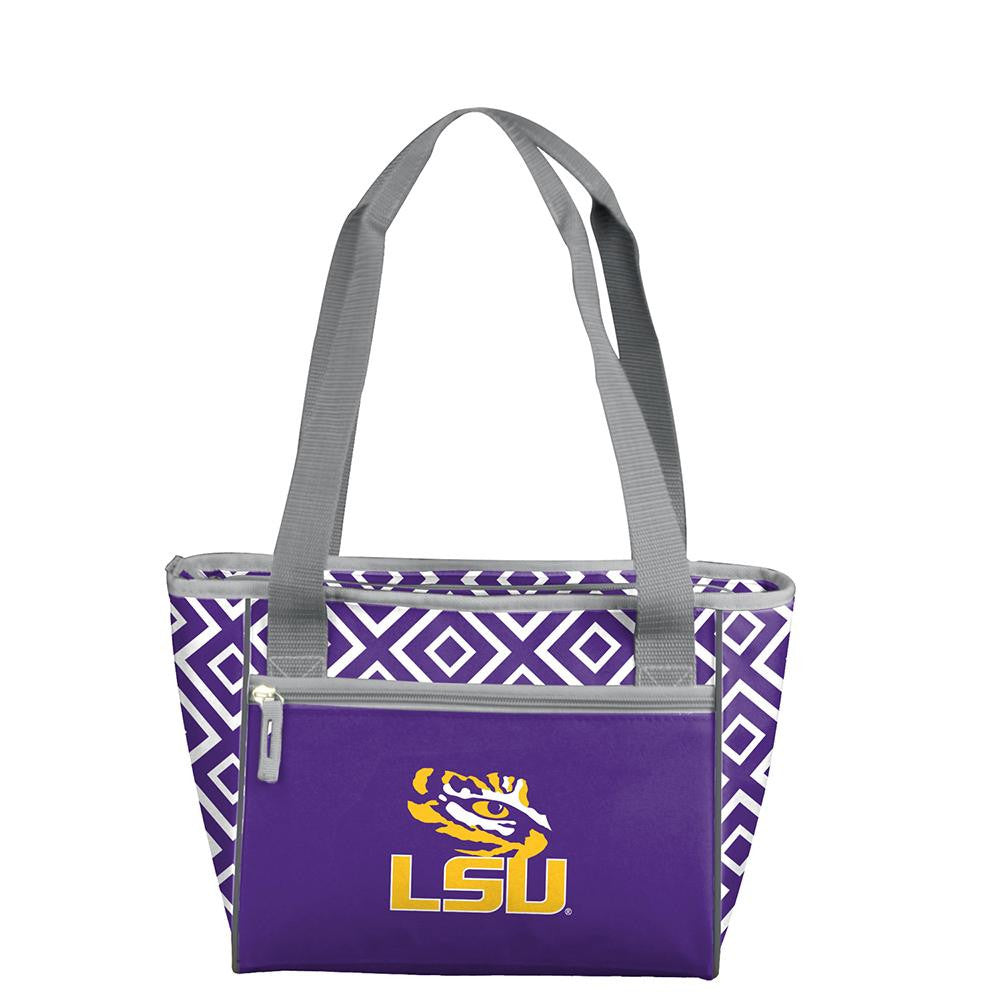 LSU Tigers NCAA 16 Can Cooler Tote