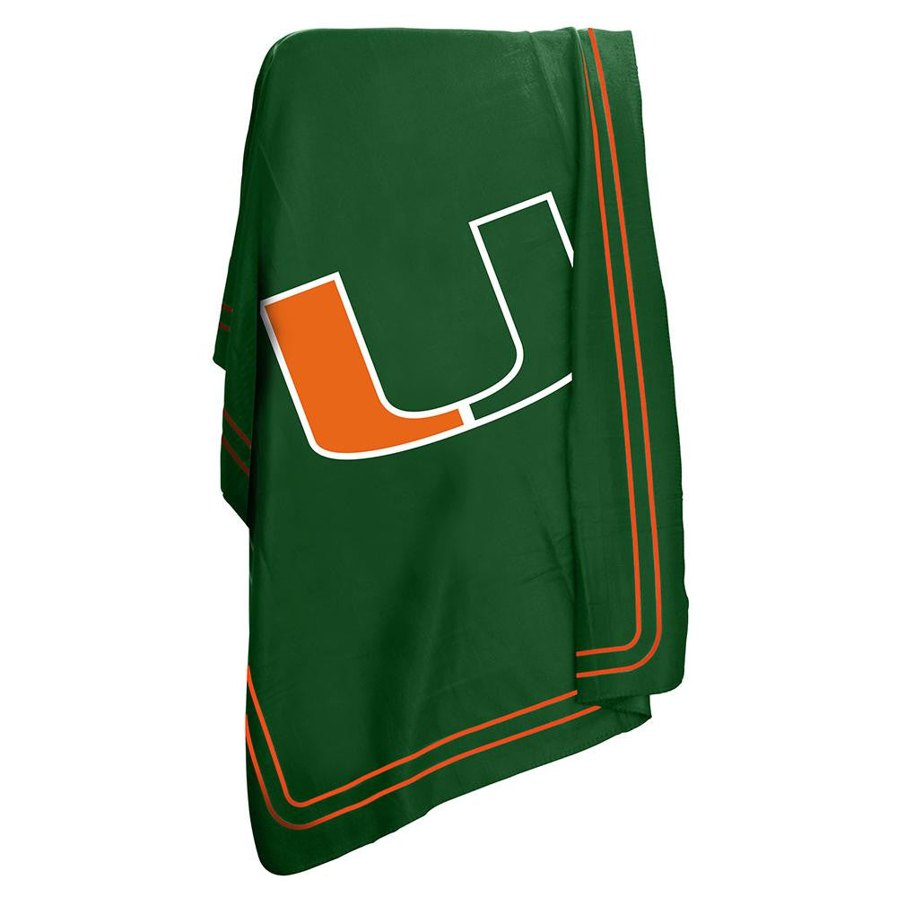 Miami Hurricanes NCAA Classic Fleece Blanket