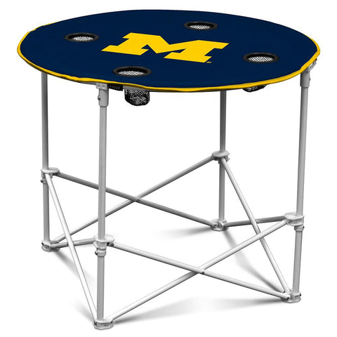 Michigan Wolverines NCAA Round Table (30in)