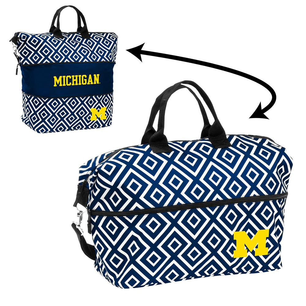 Michigan Wolverines NCAA Expandable Tote