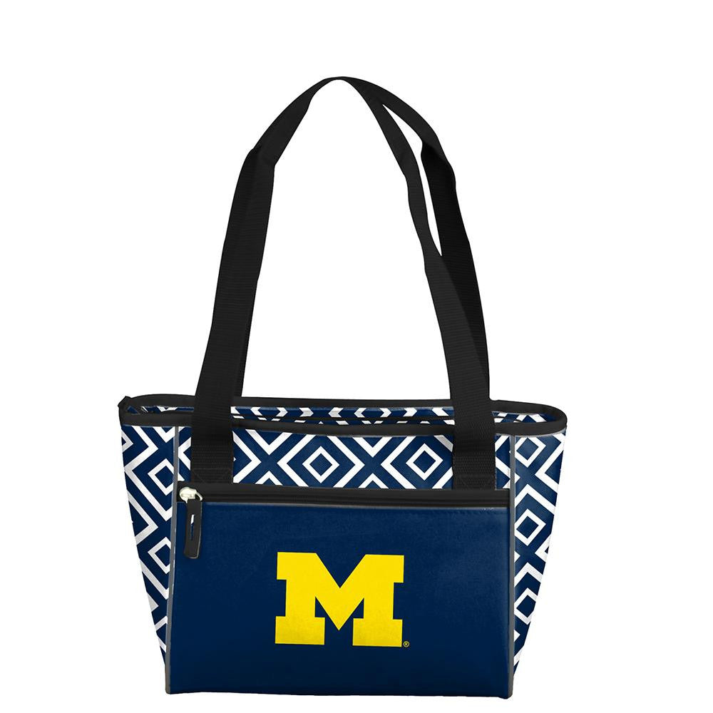 Michigan Wolverines NCAA 16 Can Cooler Tote