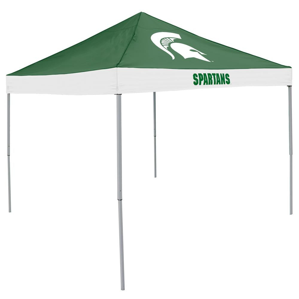 Michigan State Spartans NCAA 9' x 9' Economy 2 Logo Pop-Up Canopy Tailgate Tent