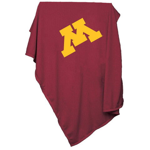 Minnesota Golden Gophers NCAA Sweatshirt Blanket Throw