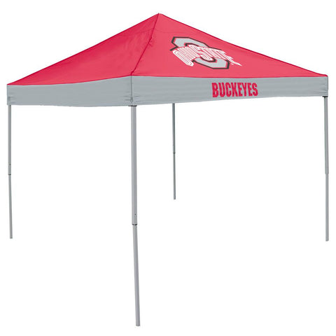 Ohio State Buckeyes NCAA 9' x 9' Economy 2 Logo Pop-Up Canopy Tailgate Tent