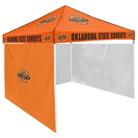 Oklahoma State Cowboys NCAA Colored 9'x9' Tailgate Tent With Side Wall