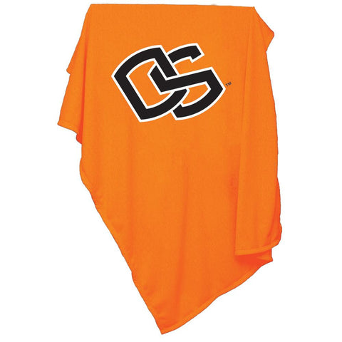 Oregon State Beavers NCAA Sweatshirt Blanket Throw