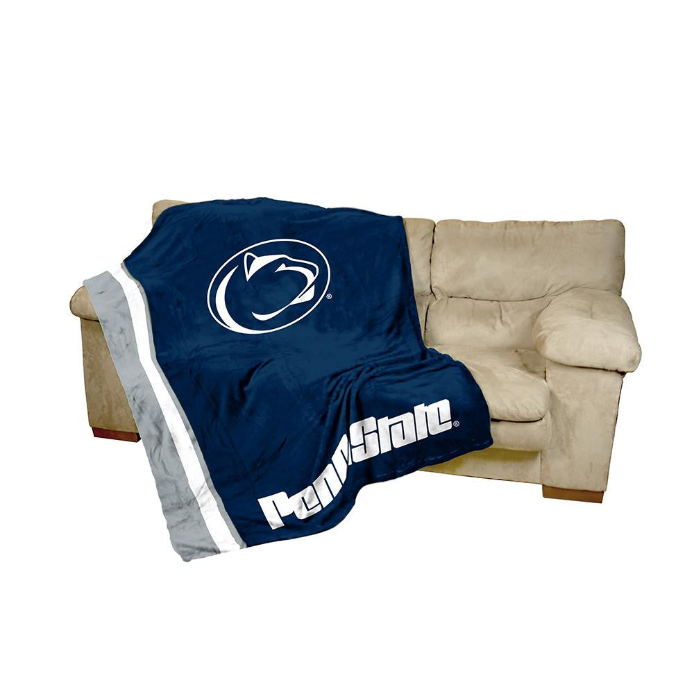 Penn State Nittany Lions NCAA UltraSoft Fleece Throw Blanket (84in x 54in)