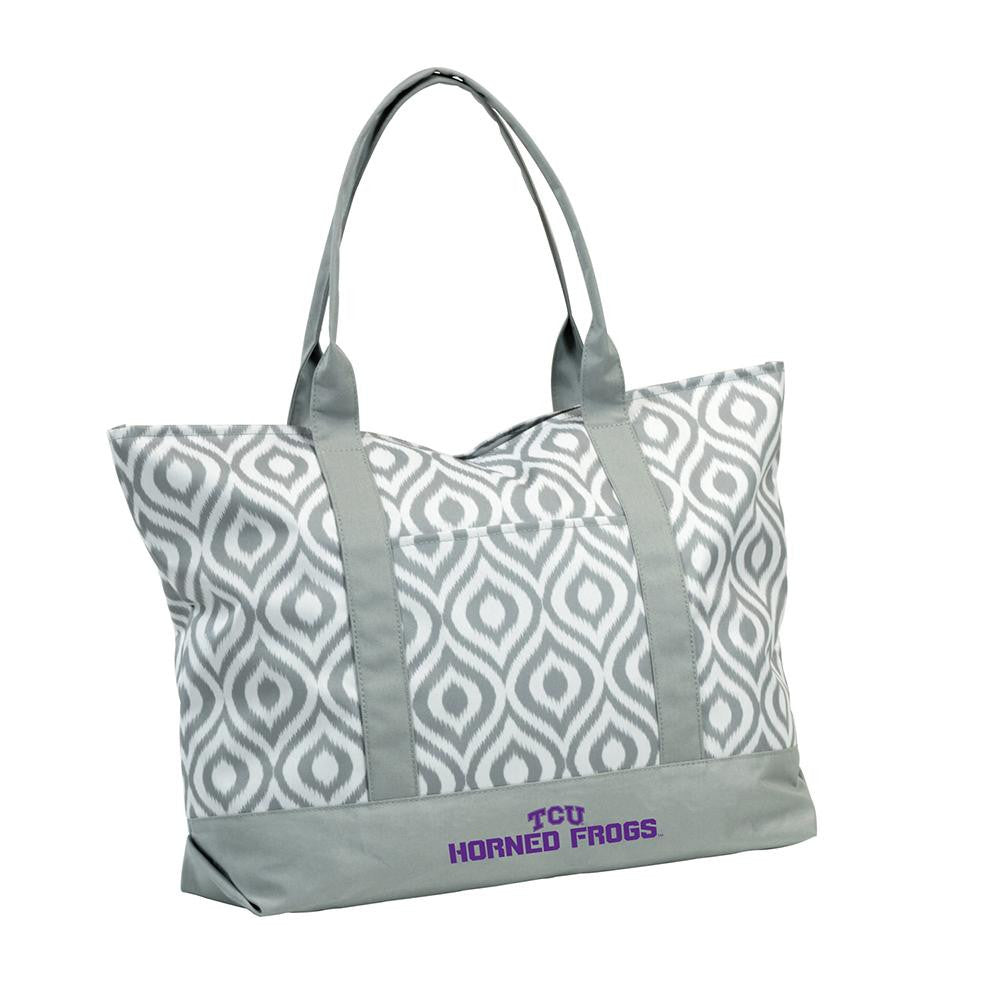 Texas Christian Horned Frogs NCAA Ikat Tote
