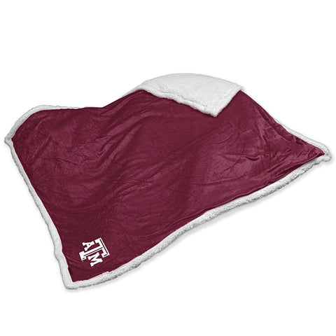 Texas A&M Aggies NCAA Soft Plush Sherpa Throw Blanket (50in x 60in)