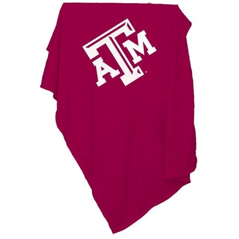 Texas A&M Aggies NCAA Sweatshirt Blanket Throw