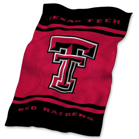 Texas Tech Red Raiders NCAA UltraSoft Fleece Throw Blanket (84in x 54in)