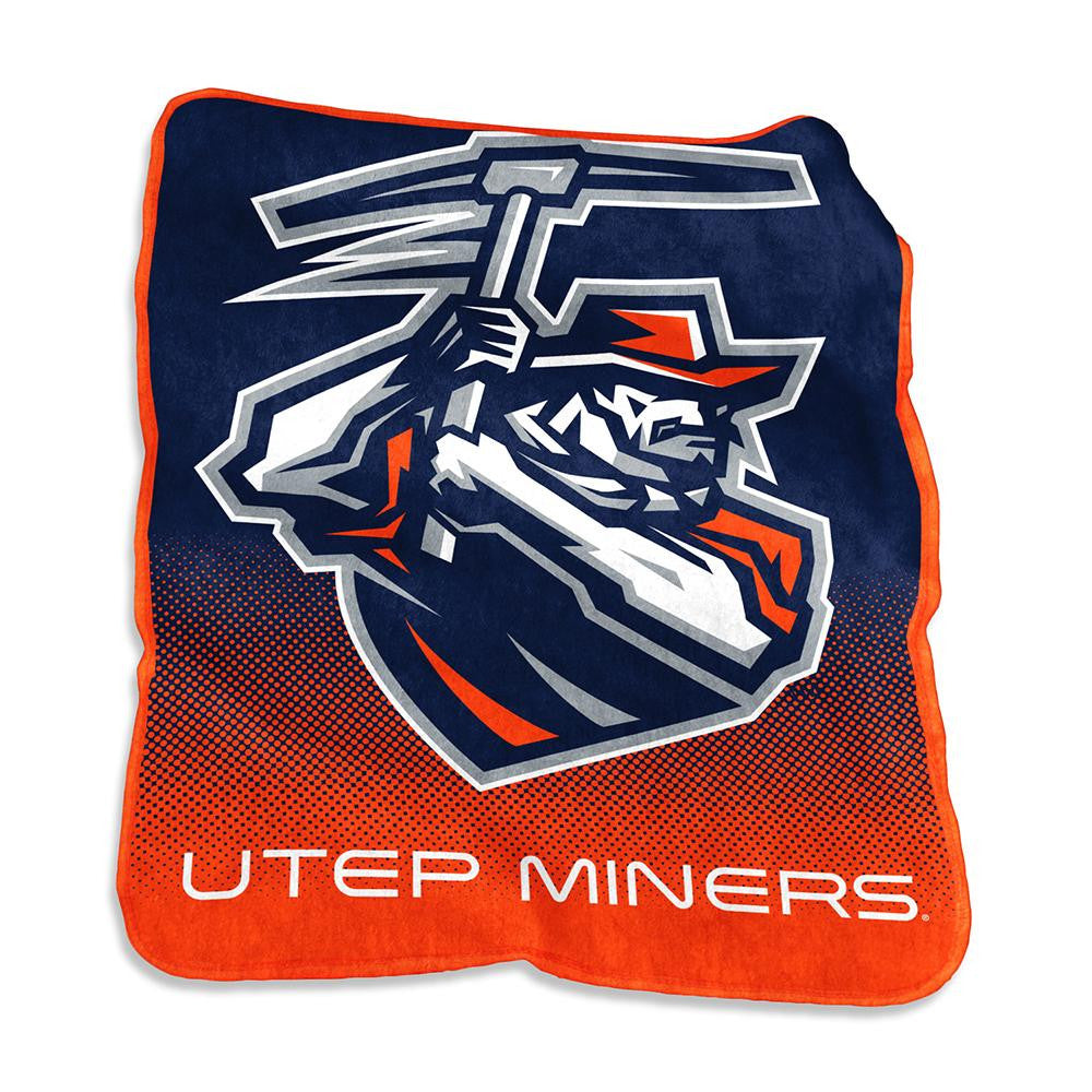 UTEP Miners NCAA Raschel Throw