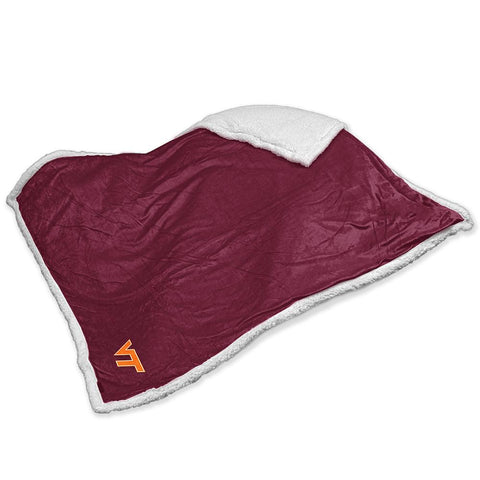 Virginia Tech Hokies NCAA Soft Plush Sherpa Throw Blanket (50in x 60in)
