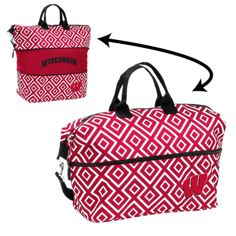 Wisconsin Badgers NCAA Expandable Tote
