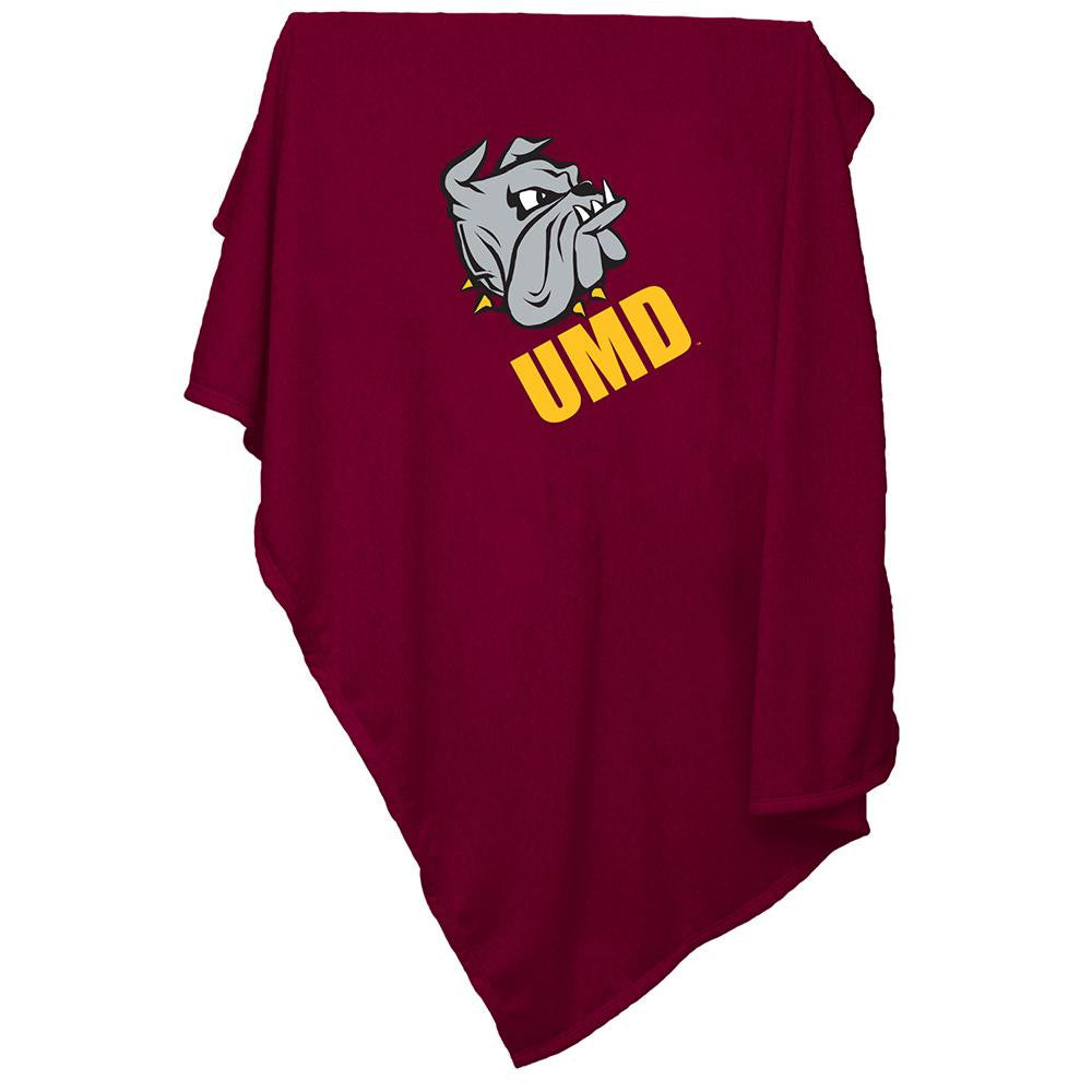 Minnesota Duluth Bulldogs NCAA Sweatshirt Blanket Throw