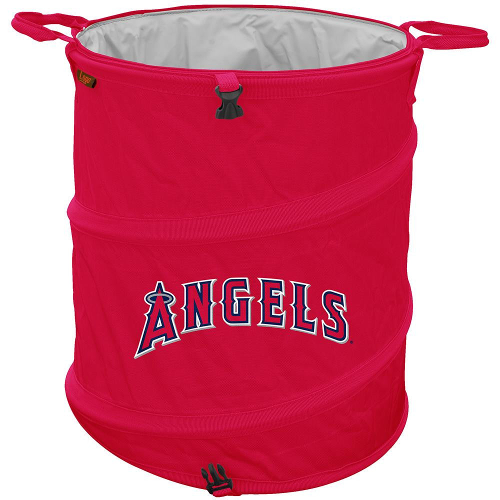Los Angeles Angels MLB Collapsible Trash Can