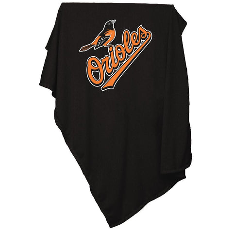 Baltimore Orioles MLB Sweatshirt Blanket Throw