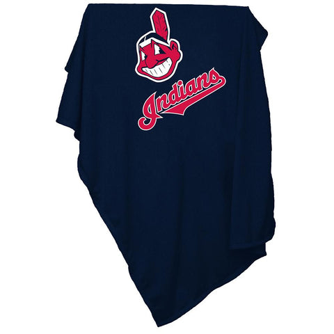 Cleveland Indians MLB Sweatshirt Blanket