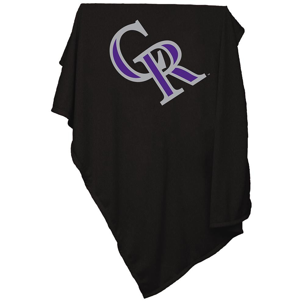 Colorado Rockies MLB Sweatshirt Blanket