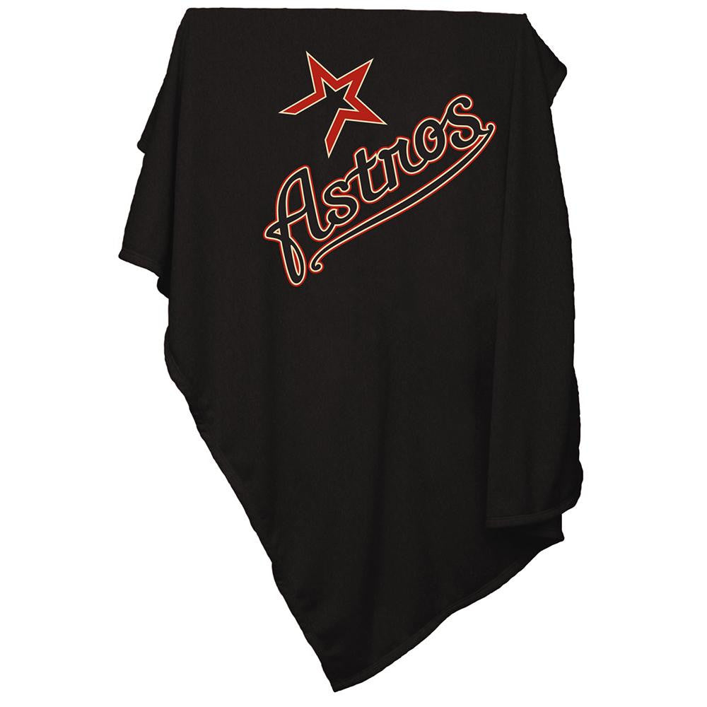 Houston Astros MLB Sweatshirt Blanket Throw