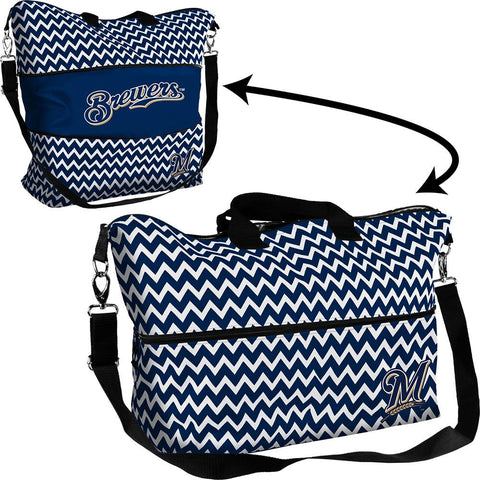 Milwaukee Brewers MLB Expandable Tote Bag