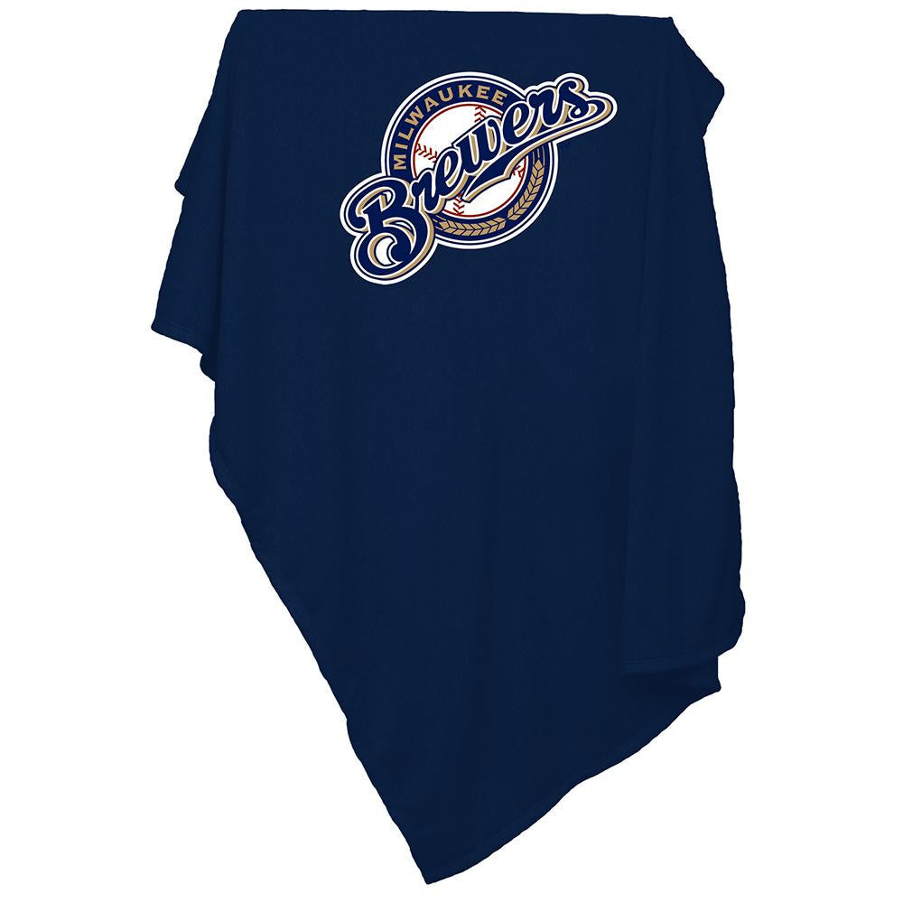 Milwaukee Brewers MLB Sweatshirt Blanket