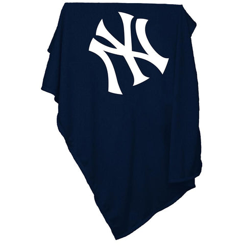 New York Yankees MLB Sweatshirt Blanket Throw