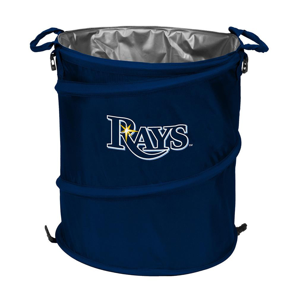 Tampa Bay Rays MLB Collapsible Trash Can