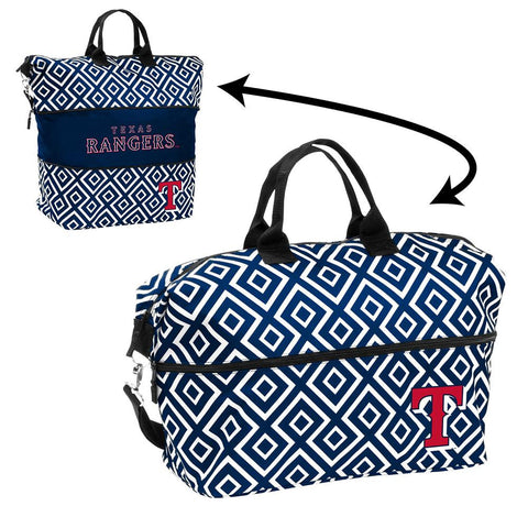 Texas Rangers MLB Expandable Tote Bag