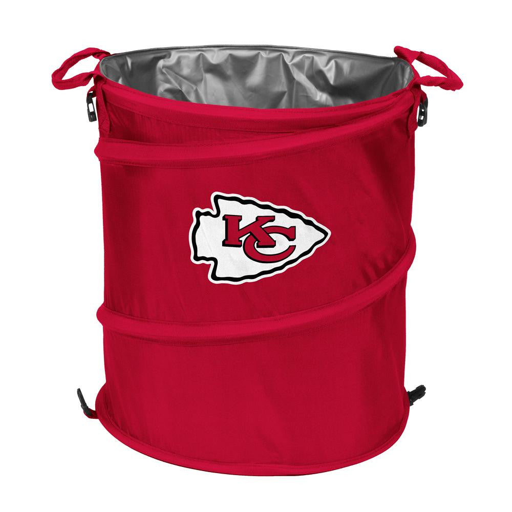 Kansas City Chiefs NFL Collapsible Trash Can Cooler