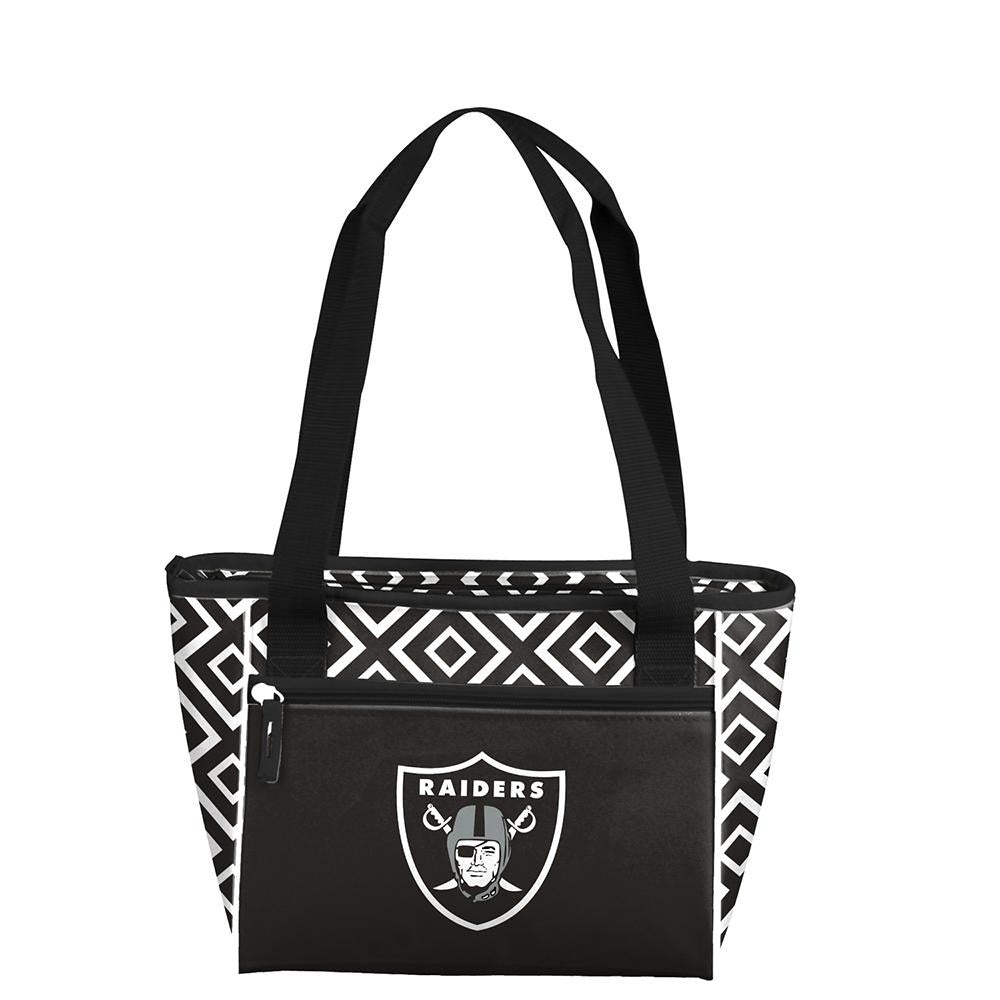 Oakland Raiders NFL 16 Can Cooler Tote