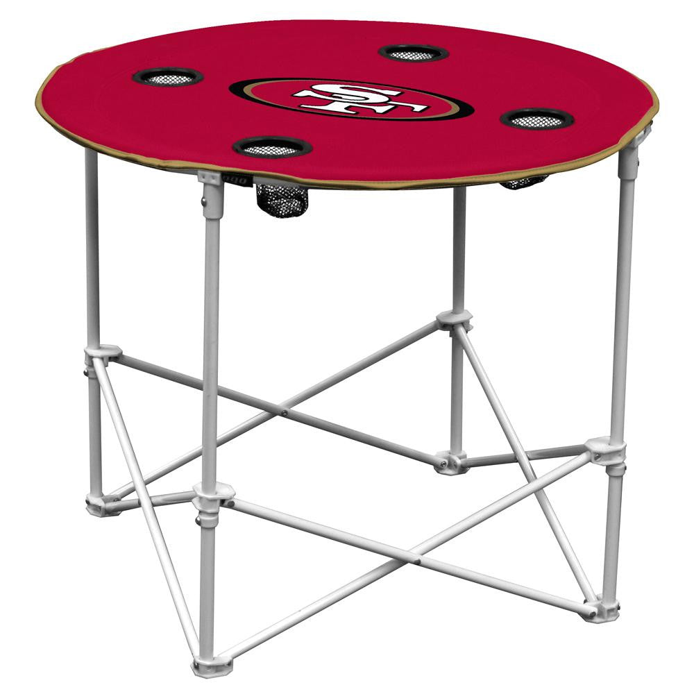 San Francisco 49ers NFL Portable Round Table