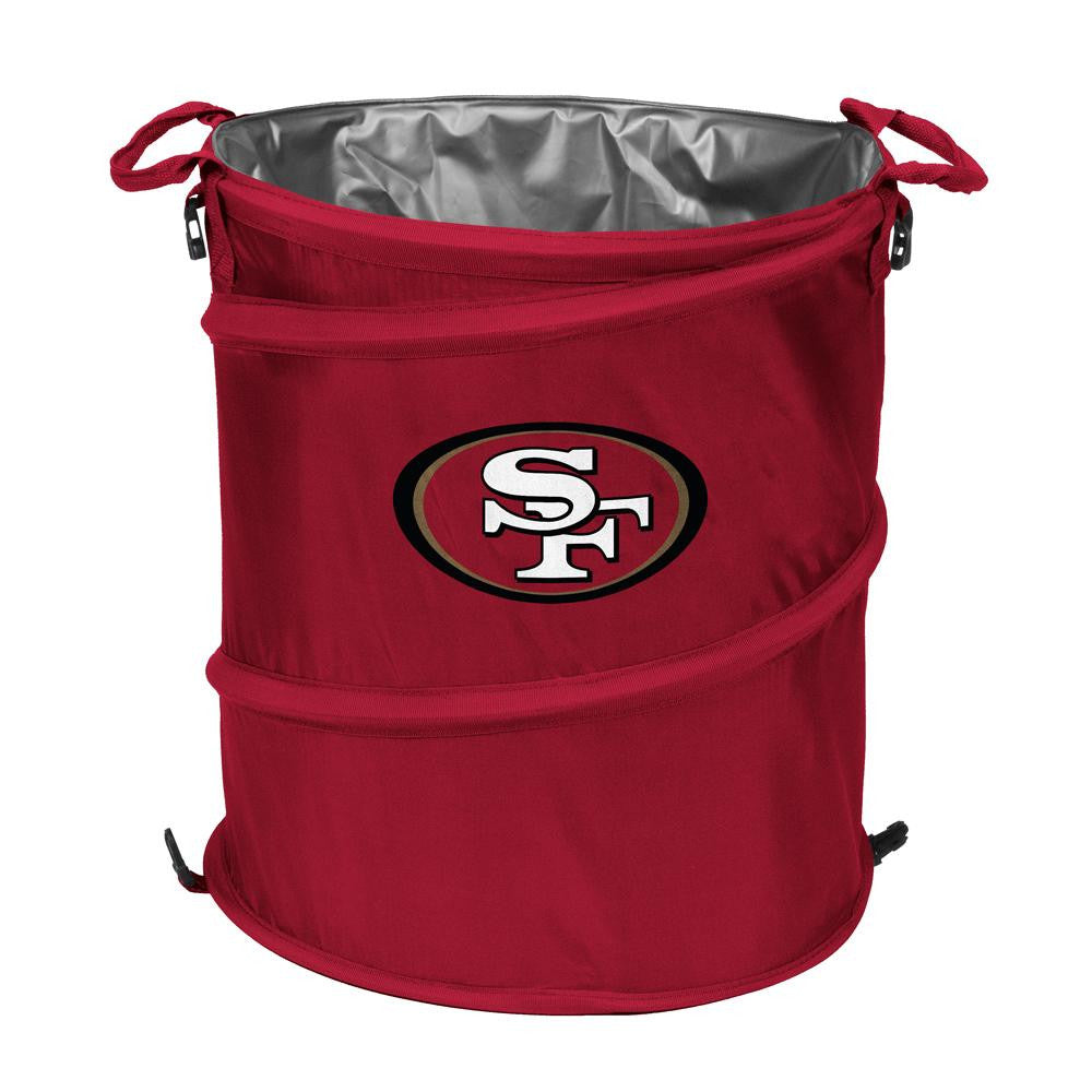 San Francisco 49ers NFL Collapsible Trash Can Cooler