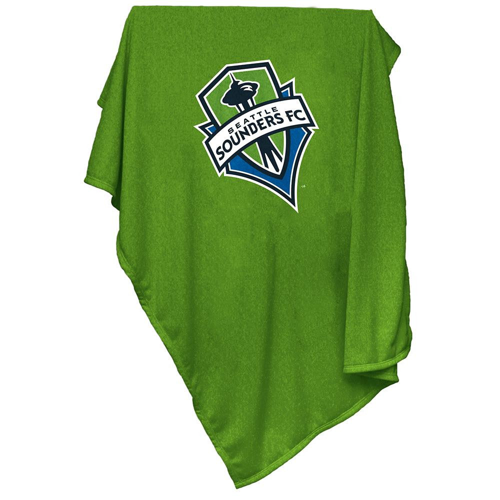 Seattle Sounders FC MLS Sweatshirt Blanket Throw