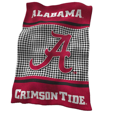 Alabama Crimson Tide NCAA UltraSoft Fleece Throw Blanket (84in x 54in)