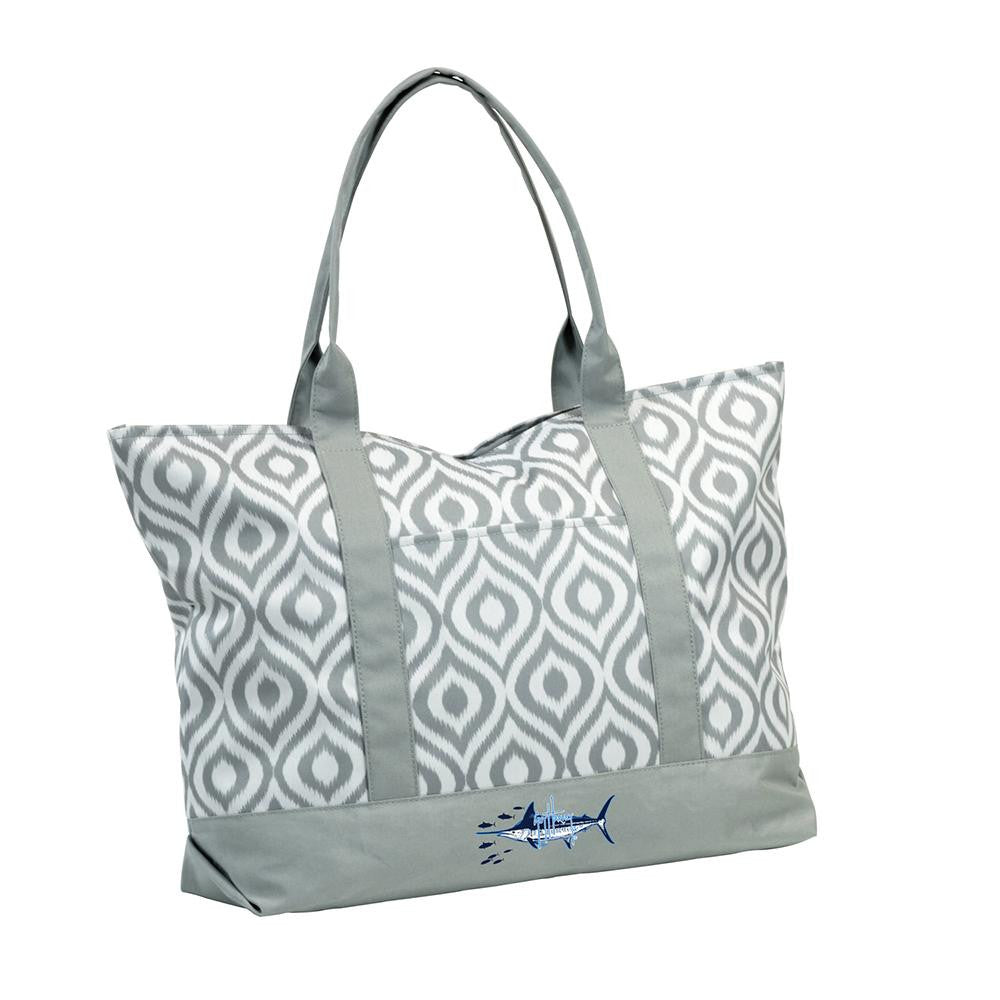 Guy Harvey Marlin Designs  Ikat Tote