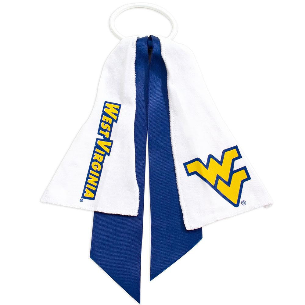 West Virginia Mountaineers NCAA Ponytail Holder