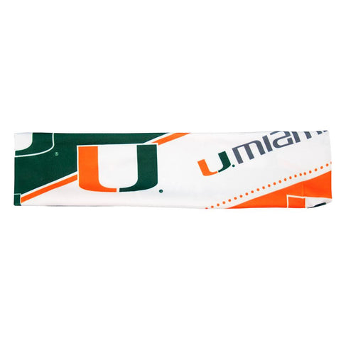 Miami Hurricanes NCAA Stretch Headband