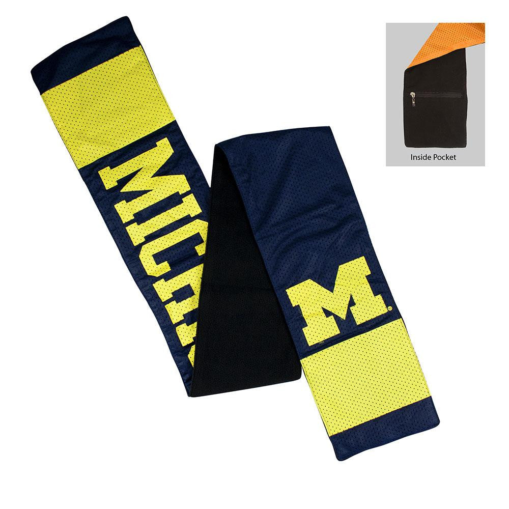 Michigan Wolverines NCAA Jersey Scarf