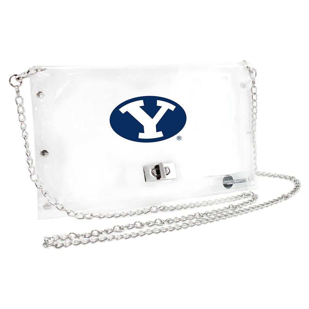 Brigham Young Cougars NCAA Clear Envelope Purse