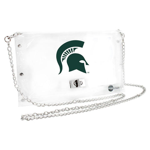Michigan State Spartans NCAA Clear Envelope Purse