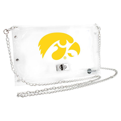 Iowa Hawkeyes NCAA Clear Envelope Purse